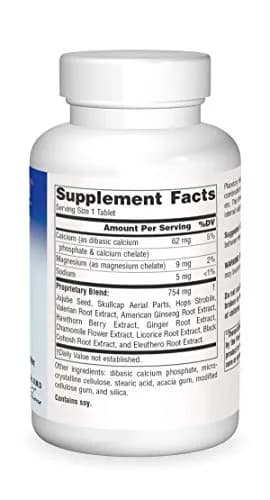 Planetary Herbals Stress Free Calm Formula Tablets, 810 mg | Botanical Stress Relief for Adults thumbnail 3