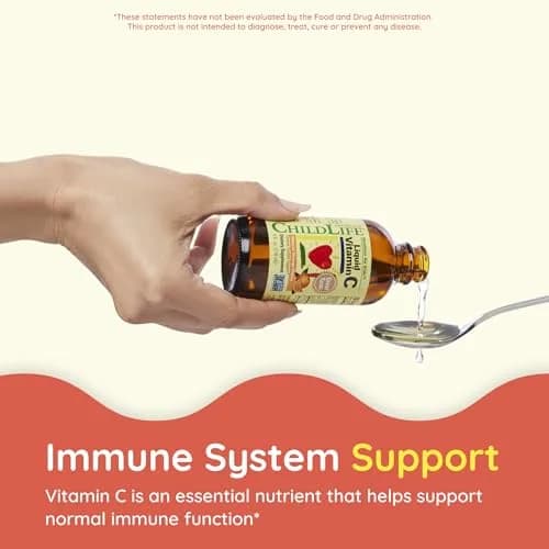 ChildLife Essentials Liquid Vitamin C 120ml (4 Fl Oz) | Immune Support for Kids thumbnail 4