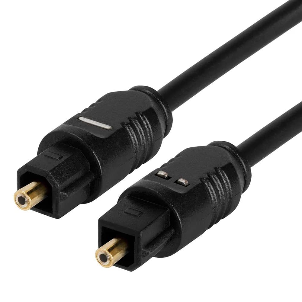 StarTech.com 3ft Ultra-Thin Optical Audio Cable | Toslink SPDIF Fiber Optic Cable — 6 Feet