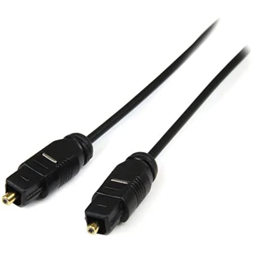 StarTech.com 3 m (10 ft) Ultra-Thin Digital Optical Audio Cable | Toslink SPDIF Male/Male thumbnail 1