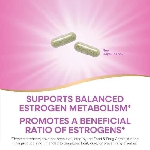 Nature's Way DIM-Plus DIM Supplement 100 mg 60 Capsules | Supports Balanced Estrogen Metabolism thumbnail 2