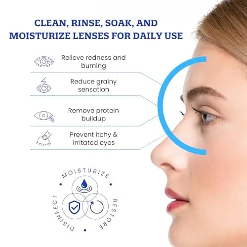 Clear Conscience Contact Lens Solution 12 Fl Oz | Cruelty-Free, No Rub Formula for Sensitive Eyes thumbnail 5