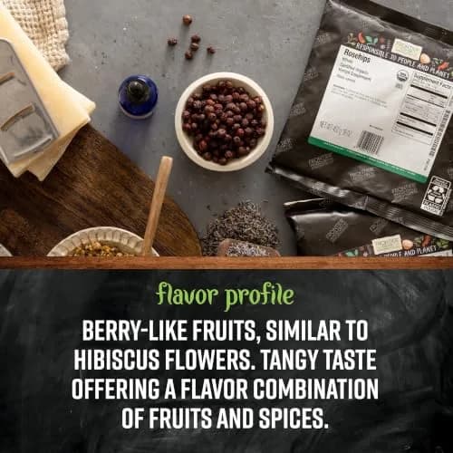Frontier Co-op Organic Seedless Rosehips 16oz | Organic, Kosher, Non-Irradiated thumbnail 4