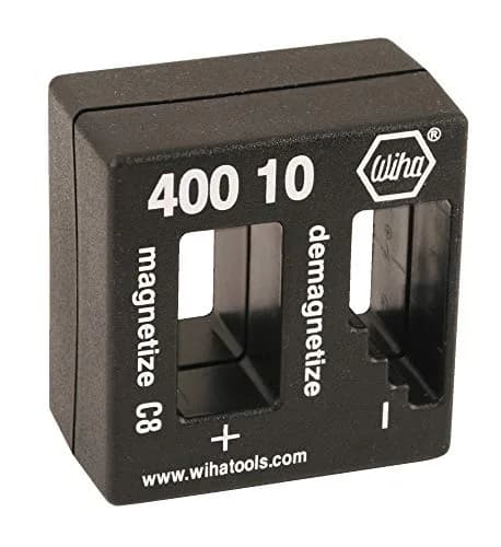 Wiha 40010 Magnetizer Demagnetizer Tool | 5.1 cm x 4.8 cm x 2.9 cm (2" x 1.9" x 1.1") thumbnail 1