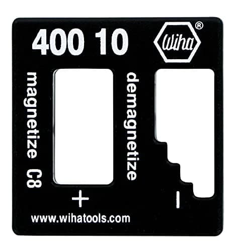 Wiha 40010 Magnetizer Demagnetizer Tool | 5.1 cm x 4.8 cm x 2.9 cm (2" x 1.9" x 1.1") thumbnail 5