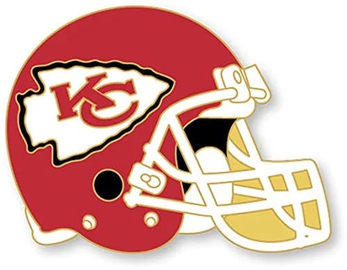 aminco NFL Kansas City Chiefs Helmet Pin | Officially Licensed Collectible (3/4-inch) thumbnail 1