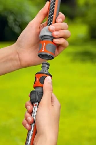 Gardena Hose Coupling Adapter 13mm (1/2") to 19mm (3/4") | Secure Waterproof Connection for Garden Hoses thumbnail 4