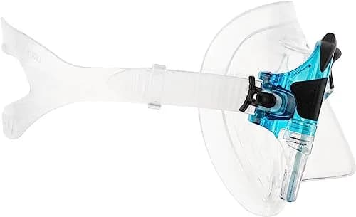Cressi Matrix 2-Lens Masks, Clear/Aquamarine | Wide Field of View for Divers & Freedivers thumbnail 4
