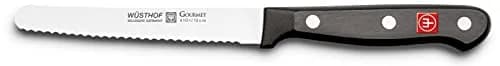 Wüsthof Gourmet Utility Knife, 4.5-Inch, Serrated | High Carbon Stainless Steel, German Craftsmanship thumbnail 1