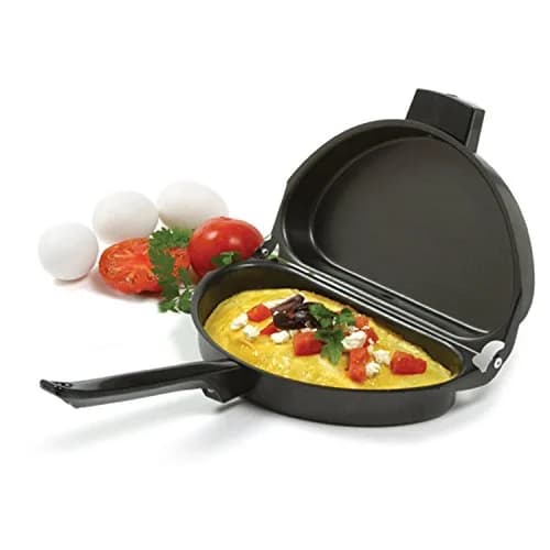 Norpro Nonstick Omelet Pan 16.5cm x 23.5cm x 6cm | Perfect Omelets, Folds for Easy Cooking thumbnail 3