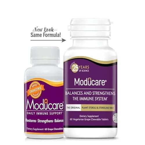Moducare Immune Balance* Plant Sterol and Sterolin Grape Chewable 60 Tabs | Supports Immune System thumbnail 3