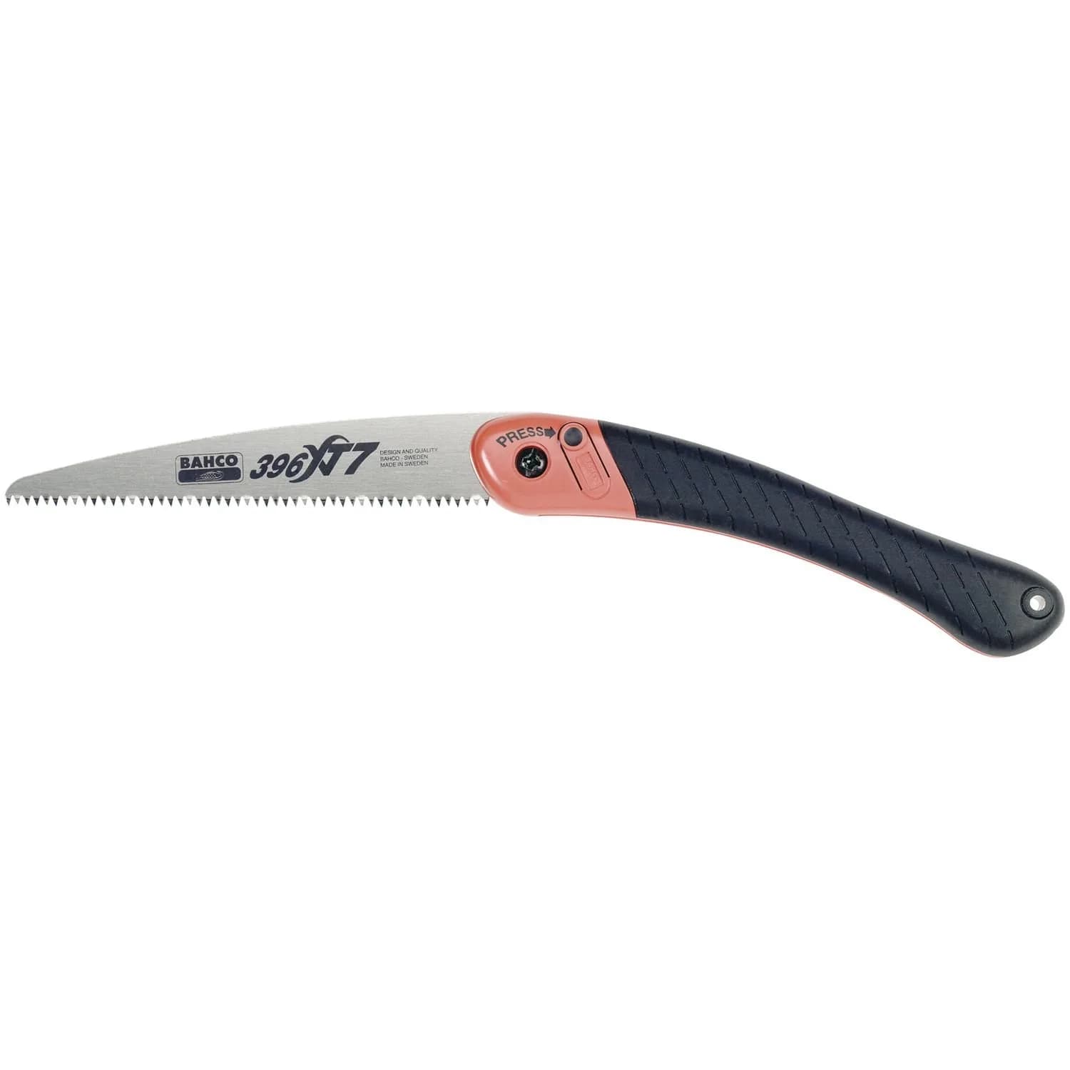 Bahco Folding Pruning Saw 10in Alloy Steel | Heavy Gauge Blade with Safety Lock