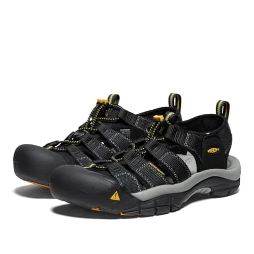 KEEN Men's Newport H2 Closed Toe Water Sandals, Black, 10 US | Supportive, Water-Resistant, Quick-Dry thumbnail 5