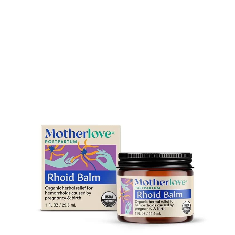 Motherlove Mom's Bottom Balm (1 oz) | Organic Herbal Soothing Care for Postpartum & Pregnancy - main product image