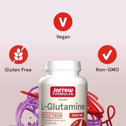 Jarrow Formulas L-Glutamine 1000 mg Tablets | Muscle Tissue & Immune Support thumbnail 5