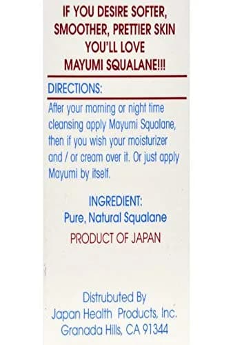 Mayumi Squalane Skin Oil - 2.17 fl oz | Deep Moisturizer for Dry Skin, Heals & Protects thumbnail 2