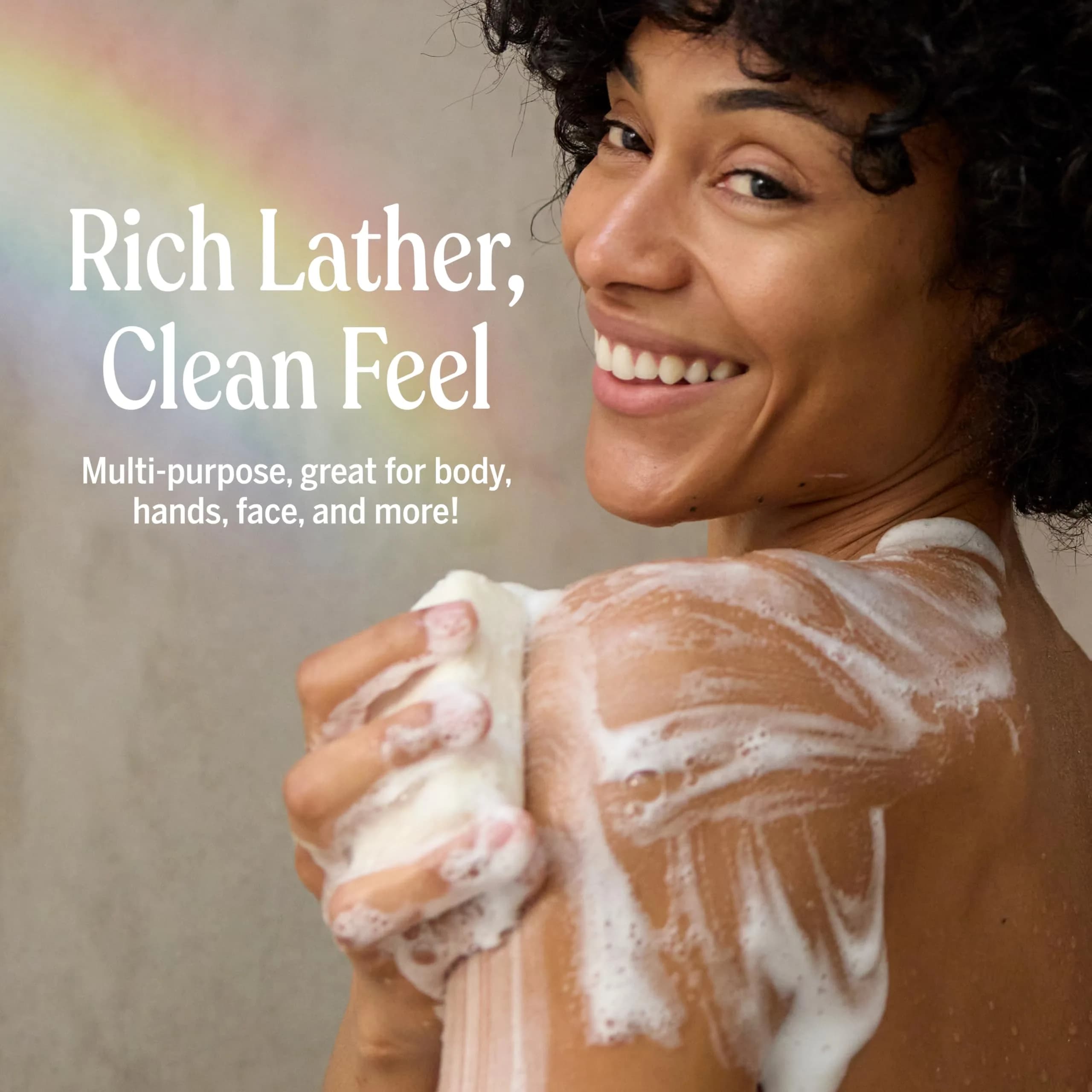 Dr. Bronner's Pure-Castile Bar Soap Rose 142g (5 Oz) | Gentle Moisturizing Vegan Soap - view 4