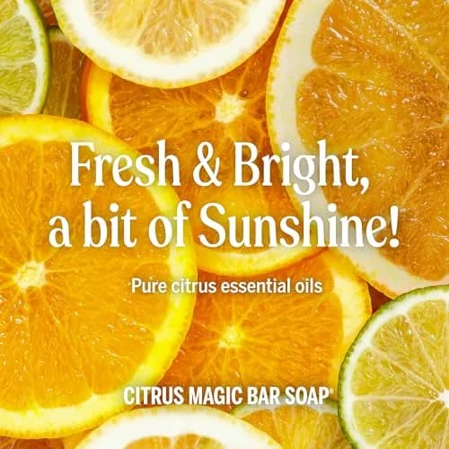 Dr. Bronner's Pure Castile Bar Soap Citrus Orange 140g (5 Oz) | Organic Oils for Face, Body & Hair thumbnail 5