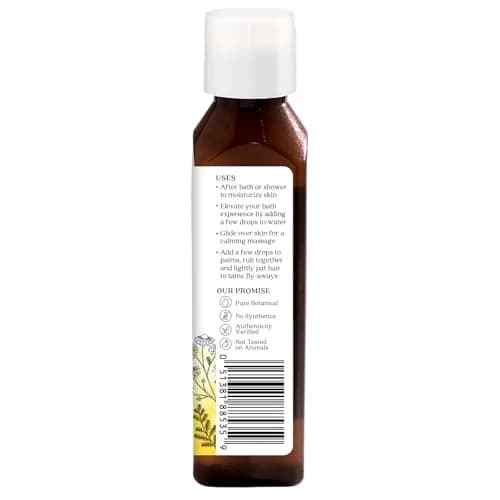 Aura Cacia Tranquil Chamomile Body Oil 118ml (4 Fl Oz) | Soothing Moisture for All Skin Types thumbnail 3