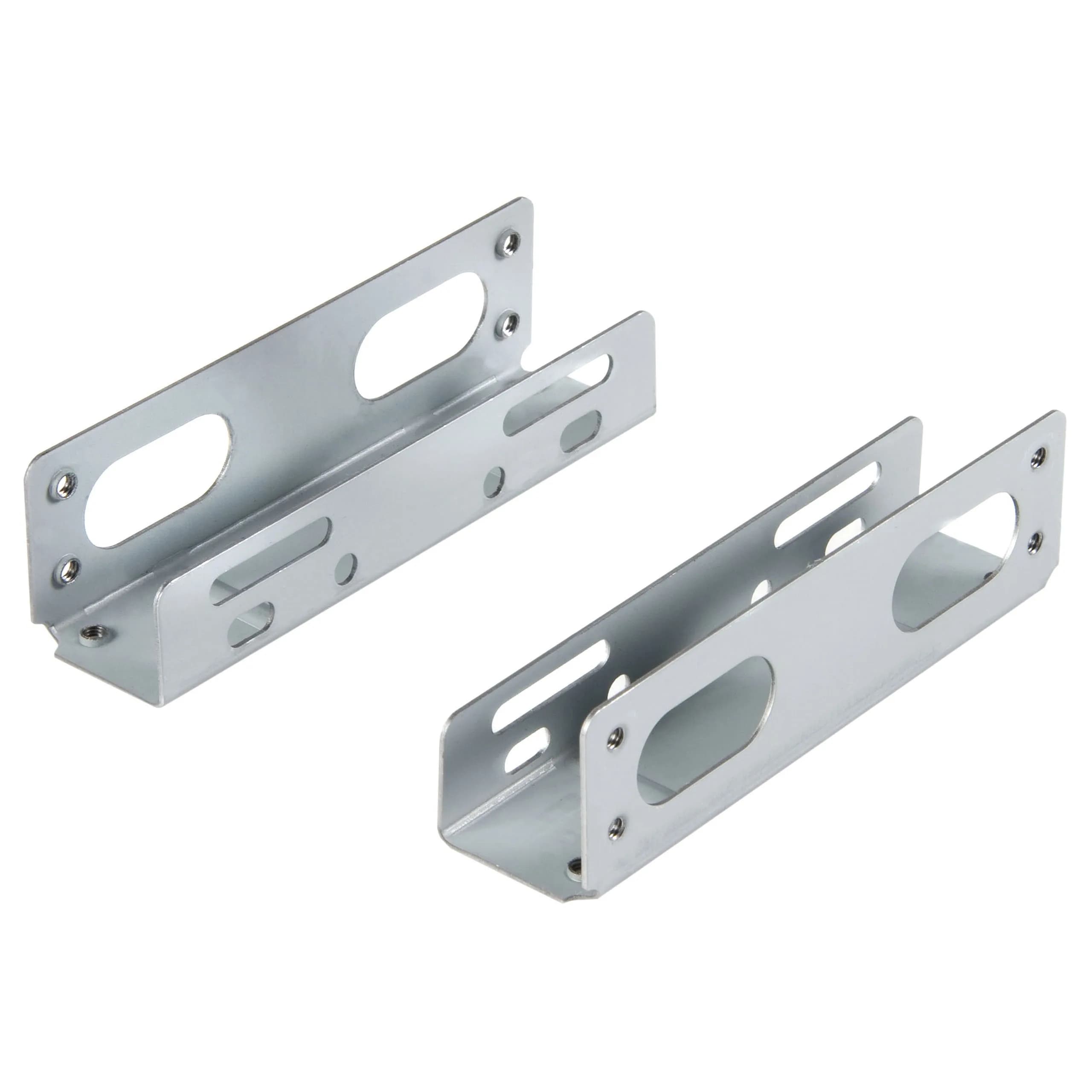 StarTech.com 3.5in to 5.25in Universal HDD Bracket Adapter, Silver | All-Metal Construction, 4 Mounting Screws Included - main product image