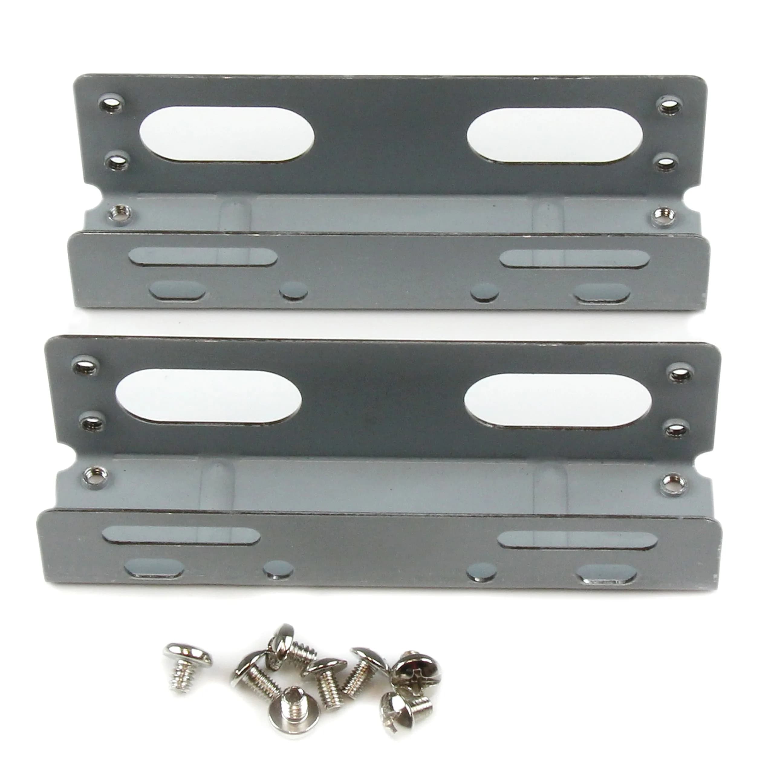StarTech.com 3.5in to 5.25in Universal HDD Bracket Adapter, Silver | All-Metal Construction, 4 Mounting Screws Included - view 2