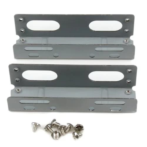 StarTech.com 3.5in to 5.25in Universal HDD Bracket Adapter, Silver | All-Metal Construction, 4 Mounting Screws Included thumbnail 2