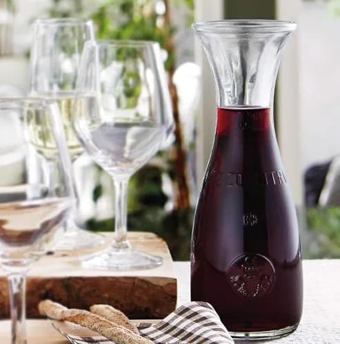 Bormioli Rocco Misura PZ Carafe - Clear, 17 oz | Elegant, Durable & Dishwasher Safe thumbnail 3