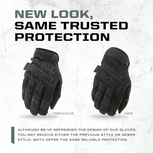 Mechanix Wear Original Tactical Covert Gloves Small | Impact & Abrasion Resistant, Touchscreen Compatible thumbnail 5