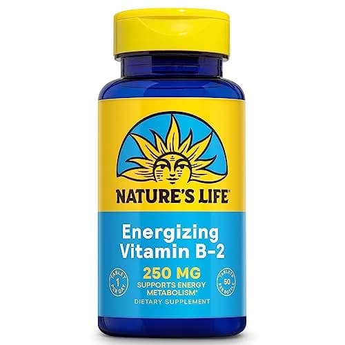 Nature's Life Vitamin B-2 250 mg | Energy & Metabolism Support (70-120 chars) thumbnail 1