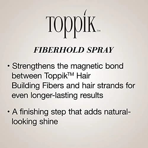 TOPPIK FiberHold Spray 118ml (4 Fl Oz) | Strengthens Hair Fibers for Long-Lasting Hold thumbnail 4