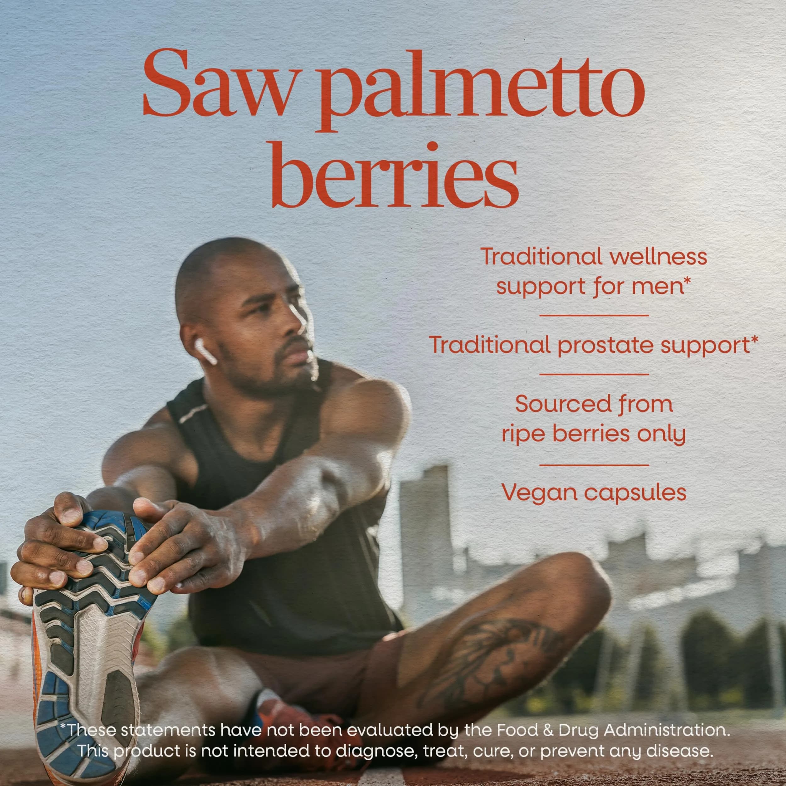 Nature's Way Saw Palmetto Berries Prostate Support 180 Count | Traditional Herbal Supplement for Men - view 6