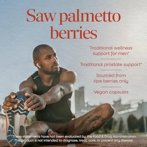 Nature's Way Saw Palmetto Berries Herbal Supplement 100 Count | Traditional Prostate Support thumbnail 6