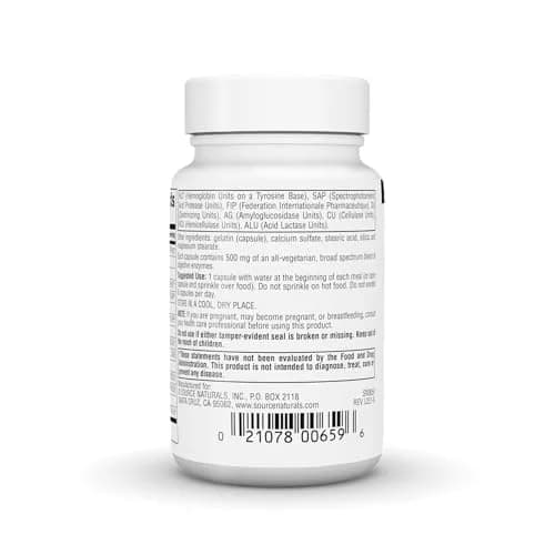 Source Naturals Daily Essential Enzymes, 500 mg | Digestive Support & Nutrient Utilization (120 chars) thumbnail 4