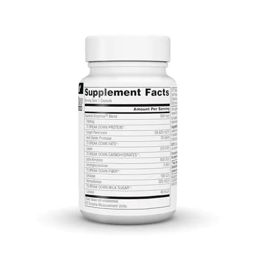 Source Naturals Daily Essential Enzymes, 500 mg | Digestive Support & Nutrient Utilization (120 chars) thumbnail 3