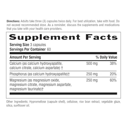 Country Life Target-Mins Calcium Magnesium 180 Capsules | Supports Bone & Muscle Health thumbnail 7