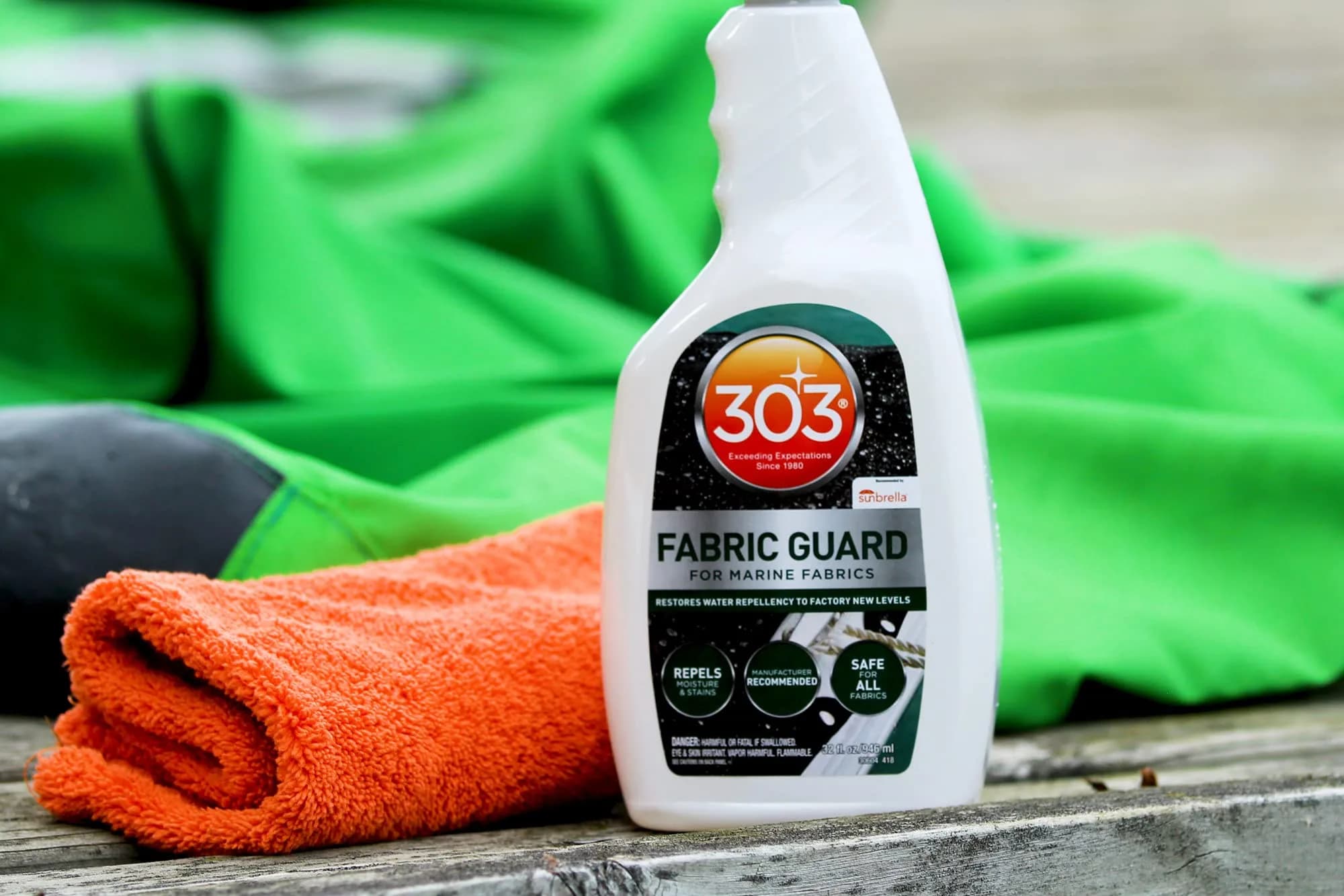 303 Marine Fabric Guard for Boat Covers & Canvas 946ml (32 Fl Oz) | Restores Water Repellency & UV Protection - view 4