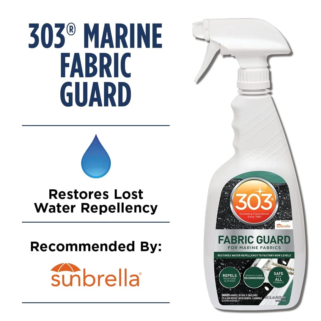 303 Marine Fabric Guard for Boat Covers & Canvas 946ml (32 Fl Oz) | Restores Water Repellency & UV Protection - view 2