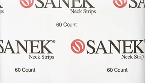 Graham Sanek Display Neck Strips, 60 Count Pack of 12 | Soft Absorbent Tissue for Hair & Sweat thumbnail 2