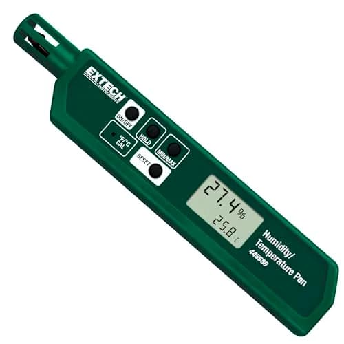 Extech Humidity and Temperature Pen, Compact Dual LCD, Fast Sensor thumbnail 1