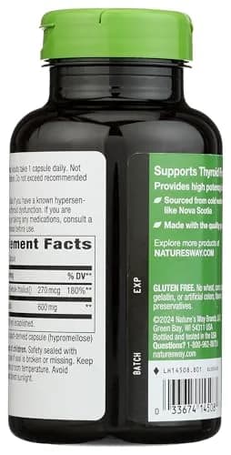 Nature's Way Kelp 180 Count (180 Servings) | Thyroid Support with Plant-Sourced Iodine thumbnail 2