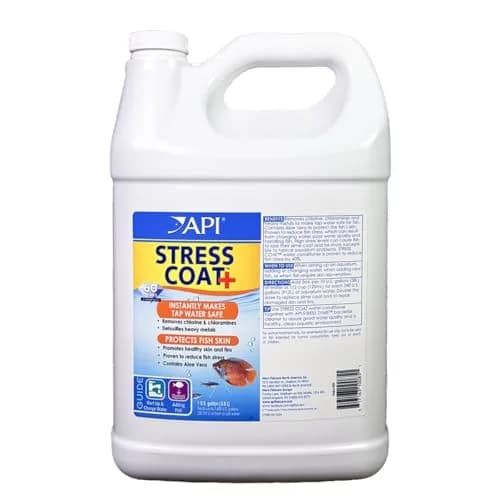 API STRESS COAT Aquarium Water Conditioner 3.78 L (1 Gallon) | Protects Fish & Heals Wounds thumbnail 1