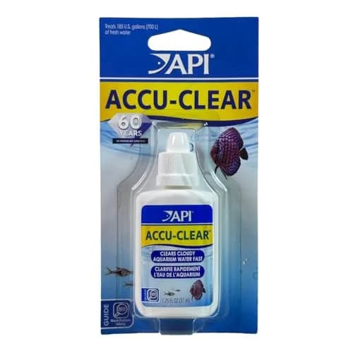 API ACCU-CLEAR Freshwater Aquarium Water Clarifier 37ml (1.25 Fl Oz) | Clears Cloudy Water Fast thumbnail 1