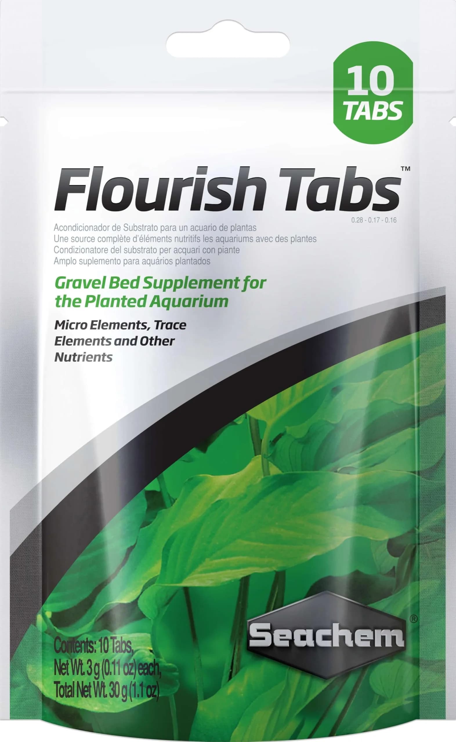 Seachem Flourish Tabs 10 ct | Aquarium Plant Fertilizer for Healthy Growth — Original Version