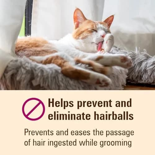 Sentry Pet Care Hairball Relief for Cats, Malt Flavor, 127.5 ml (4.4 oz) | Helps Eliminate and Prevent Hairballs thumbnail 5