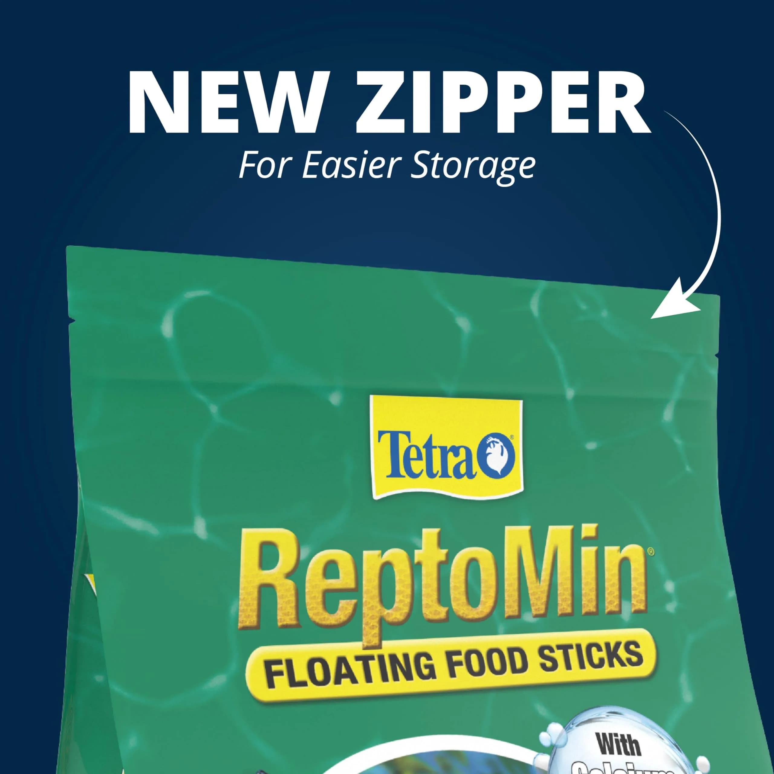 Tetra ReptoMin Floating Food Sticks 2.64 lb | Daily Diet for Aquatic Turtles, Newts, and Frogs - view 4