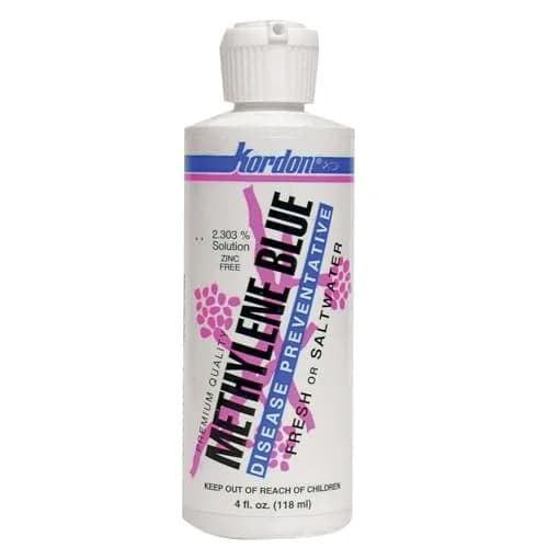 Kordon Methylene Blue Disease Preventative 118ml (4 Fl Oz) | Safe for Freshwater & Saltwater Aquariums thumbnail 1