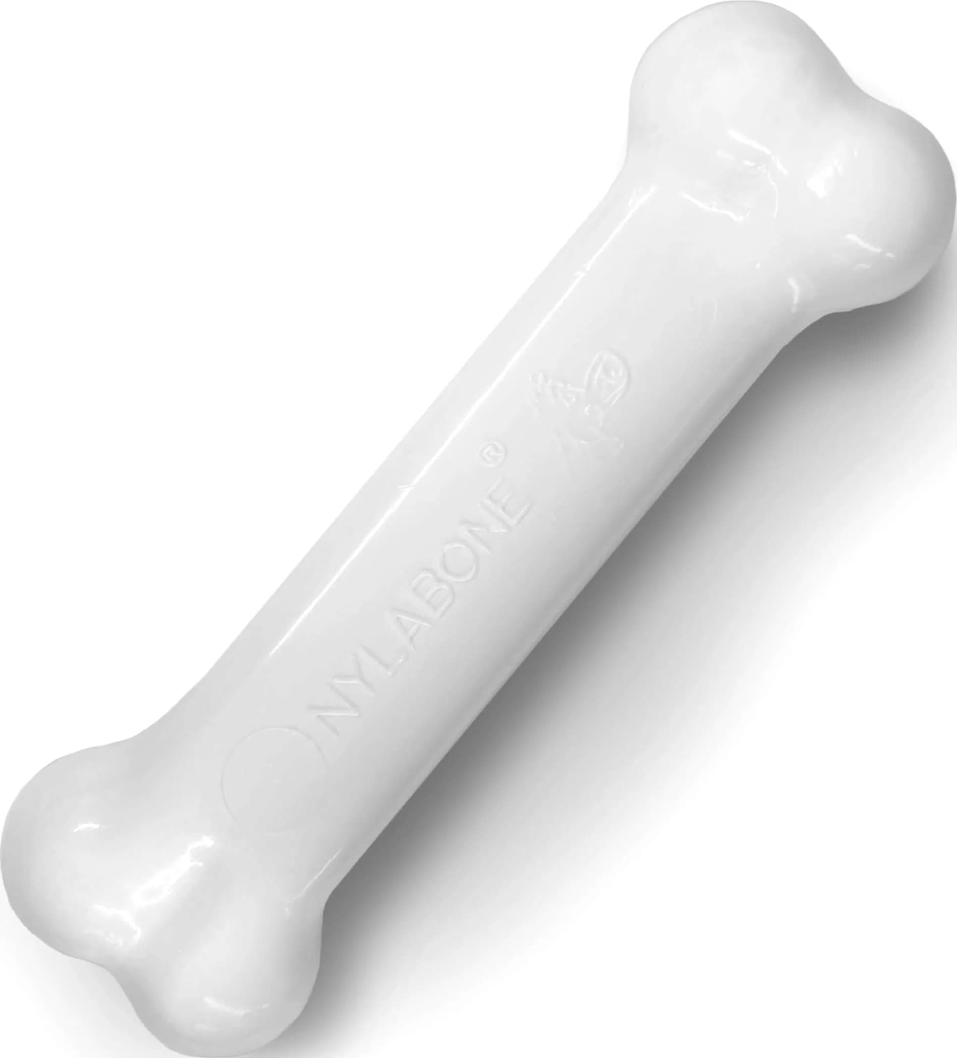 Nylabone Power Chew Original Bone Dog Chew Toy, Chicken Flavor, Medium | Durable Nylon Chew Toy for Aggressive Chewers - main product image