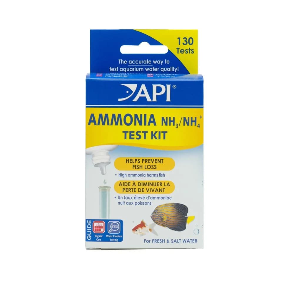 API Phosphate Test Kit 150-Test 1893 ml (64 Fl Oz) | Monitors PO4 Levels in Freshwater & Saltwater Aquariums — Ammonia