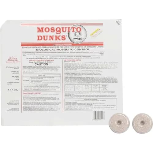 Summit Mosquito Dunk Tablets 20 Count | Kills Mosquito Larvae Organically thumbnail 5