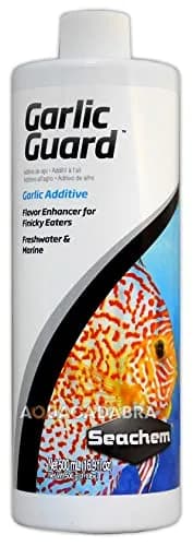 Seachem Garlic Guard 500 ml | Natural garlic odor enhancer for freshwater & saltwater fish - main product image